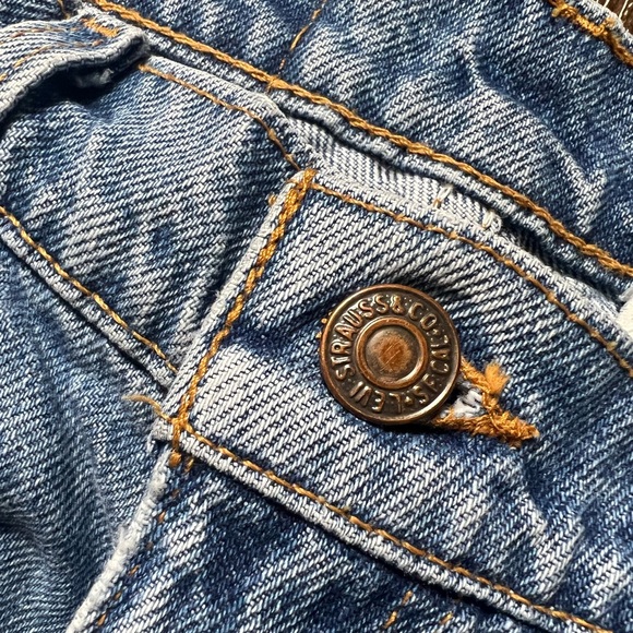 Vintage 90s Levi’s 560 Orange Tab Relaxed Straight Leg Jeans - Picture 4 of 5